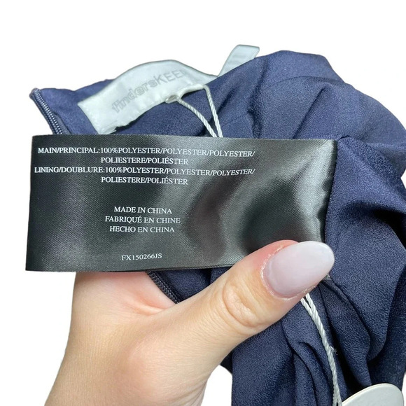 Finders Keepers Here We Go Jumpsuit Navy Blue‎ Size Medium - Picture 13 of 13